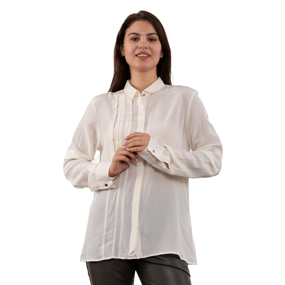 Network Blouse Women size S White